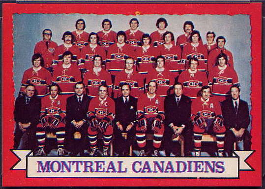 100 Canadiens Team
